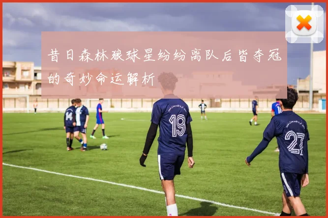 昔日森林狼球星纷纷离队后皆夺冠的奇妙命运解析